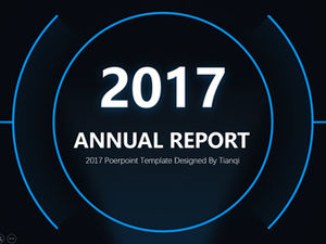 Atmosferă luminoasă albastră rece tehnologie simplă vânt dinamică lucru rezumat raport șablon ppt