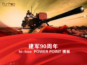 Mighty Bölümü - Ordu Günü ppt şablonunun 90. Yıldönümünü Kutlayan