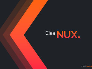 Fill out your own orange and black collocation business multi-purpose European and American style ppt template