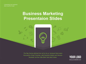 100P зеленый серый плоский шаблон отчета о работе в европейском и американском стиле п.