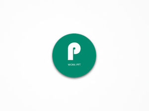 Template ppt laporan kerja sederhana dan segar