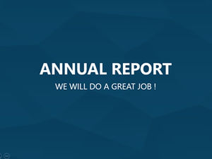 Latar belakang segitiga rendah template ringkasan kerja datar minimalis