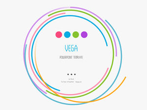 Own map colorful fresh and lively flat atmosphere European and American style general business ppt template