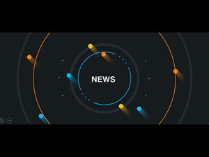 Promocja koncepcji przeglądarki UC w Indiach storyboard na konferencji w Indiach ultra-panoramiczny szablon ppt do tworzenia obrazów działa
