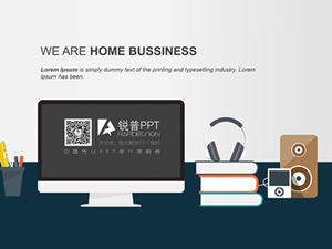 50 plantillas ppt de negocios europeos y americanos de diseño gráfico exquisito y simple para descarga gratuita