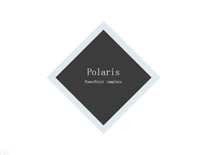 Remplissez votre propre atmosphère plate simple en noir et blanc Modèle de ppt d'introduction de société de cadre complet de style européen et américain