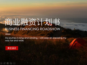 Szablon ppt biznesplanu finansowania roadshow firmy