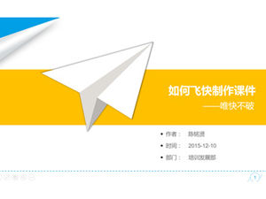 Jak szybko przygotować materiały szkoleniowe - materiały szkoleniowe tworząc szablon ppt szkolenia