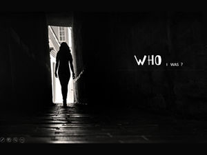 Black and white color matching elegant simple atmosphere flat classic grayscale business ppt template