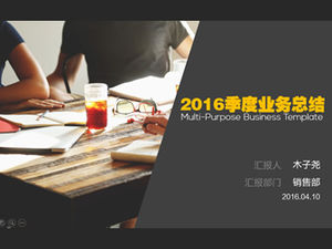 Bogaty układ graficzny płaski wykres analizy prosty szablon podsumowania pracy biznesowej w atmosferze ppt