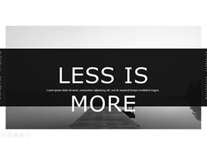 Klasyczny szary, płaski, atmosferyczny magazyn biznesowy szablon ppt