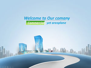 เหมาะสำหรับการส่งเสริมภาพลักษณ์องค์กรและเทมเพลต ppt แนะนำผลิตภัณฑ์