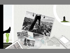 Chroń naturalną równowagę ekologiczną, wzywając do ochrony środowiska, propagandy dobrobytu publicznego, dynamicznego szablonu ppt