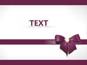 Plantilla ppt de tarjeta de felicitación de bendición de amigo de regalo de vida simple