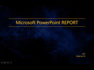 Cocok untuk pengenalan tim template ppt gaya Eropa datar sederhana