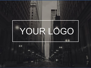 Suasana busana seni kuku suasana high-end template ppt bisnis merah putih hitam