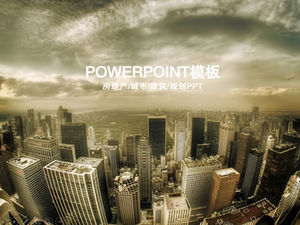 Modern architecture and urban planning ppt template