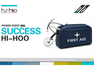 컬러 스포츠 줄무늬 분위기 비즈니스 PPT 템플릿