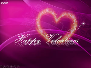 Modèle de lettre ppt de carte de voeux pour amoureux