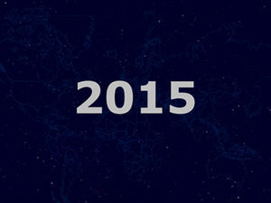 Peta dunia mesh garis cerah latar belakang langit berbintang template ppt bisnis yang indah