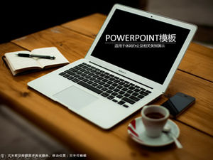 High-End-Business-Freizeitbüro ppt Vorlage