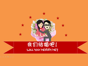 Auf keinen Fall, wenn Sie nicht ppt Vorlage heiraten-kreative Vorschlag Geständnis