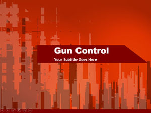 Abstract city red simple business ppt template