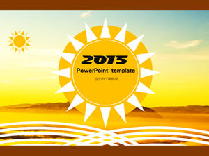 Sole cocente modello ppt caldo estate calda e piccante