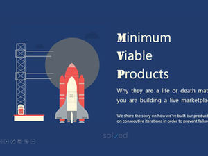 เทมเพลต ppt การ์ตูนเวกเตอร์วิทยาศาสตร์การบินและอวกาศ
