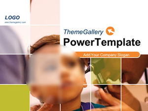 耳鼻咽喉科醫學醫療健康ppt模板