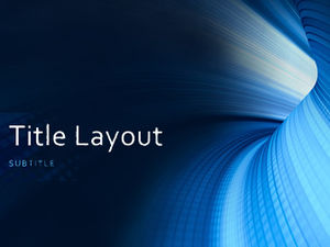 Speed and three-dimensional spatial sense creative dazzling background ppt template