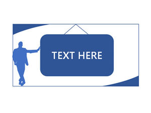 เทมเพลต ppt รายงานธุรกิจสีน้ำเงินขาวดำเรียบง่าย