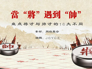 Bir genel ve yakışıklı bir yetenek-liderlik kalite eğitimi ppt şablonu arasındaki fark