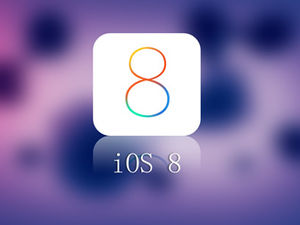 Template ppt gaya ios8 kaca buram tembus cahaya