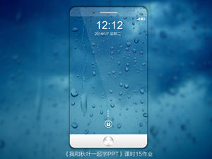 Tutorial ppt ponsel yang dilukis dengan tangan