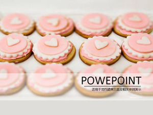 لطيف الحب وجبة خفيفة الغذاء الغذاء قالب باور بوينت