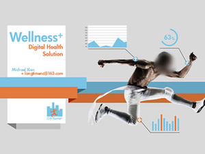 Template layar lebar oranye gaya Eropa dan Amerika yang indah dengan gambar