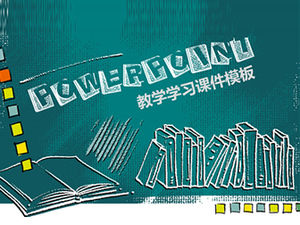 Carte scrisoare cretă desen creativ educația școlii elementare predare șablon universal de cursuri