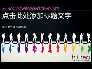 Kolorowy życiorys osobisty szablon ppt