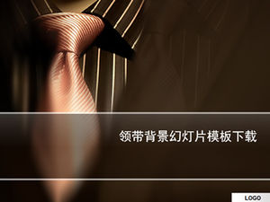 Modelo de ppt de negócios em close-up marrom