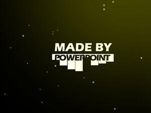 Deixe o PPT voar para a celebração do terceiro aniversário - super deslumbrante efeito de som de luz e sombra modelo de ppt de animação