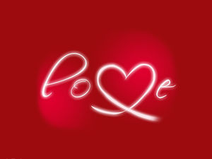 AMOR fuente inglesa amor creativo plantilla ppt