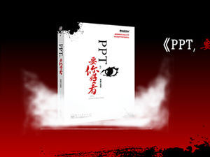 "PPT, saya ingin Anda terlihat bagus" template ppt promosi buku