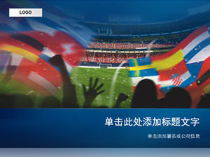 Modèle ppt de match de football