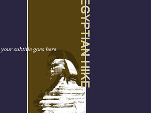 قالب أبو الهول المصري ppt