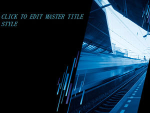 Modèle PPT simple de l'entreprise Hewlett-Packard