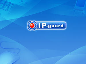 Șablon albastru orbitor șablon ppt companie de tehnologie de rețea