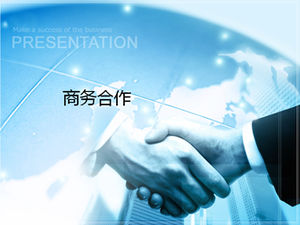 Business cooperation ppt template