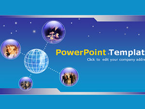 Modelo de ppt empresarial de gráfico rico 10P