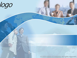 Beautiful arc design business template